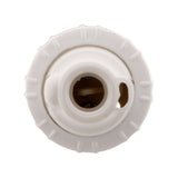 3 douilles B22 en nylon avec 1 bague - Blanc - Zenitech