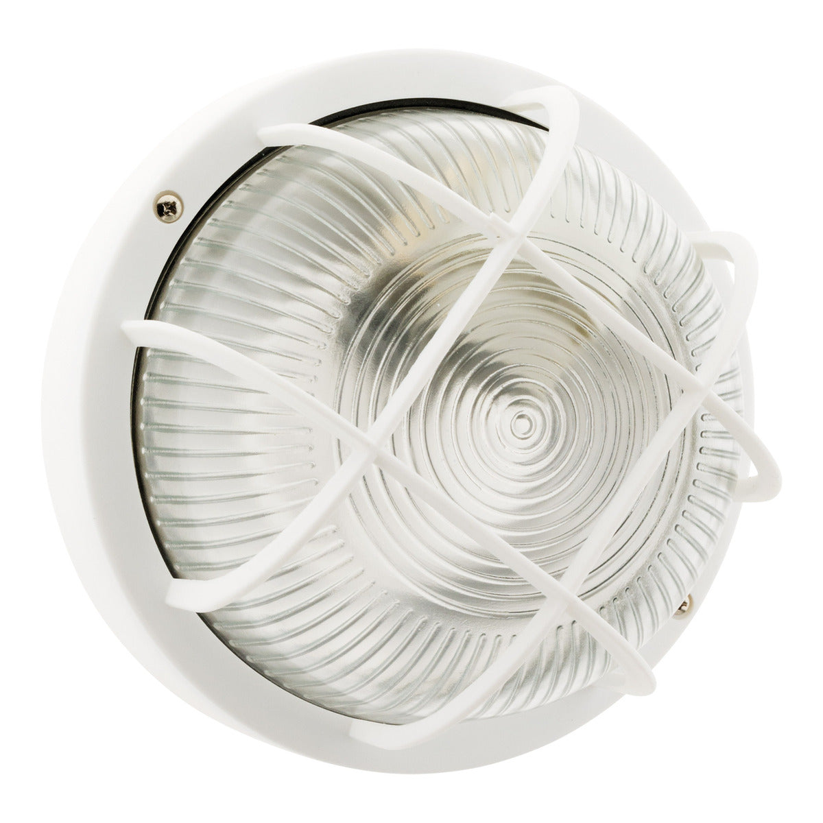 Hublot rond d'extérieur 5W IP44 avec ampoule LED - Blanc - Elexity