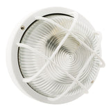Hublot rond d'extérieur 5W IP44 avec ampoule LED - Blanc - Elexity