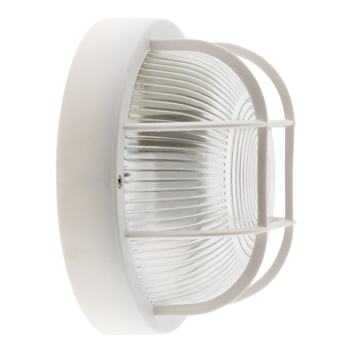 Hublot rond d'extérieur 5W IP44 avec ampoule LED - Blanc - Elexity