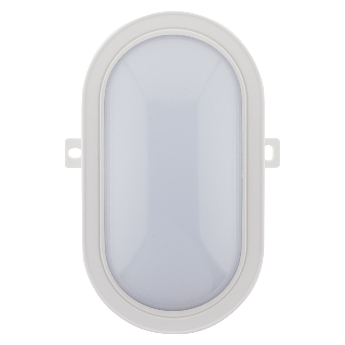 Hublot ovale LED 5,5W 450lm 4000K IP44 - Blanc - Zenitech