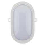 Hublot ovale LED 5,5W 450lm 4000K IP44 - Blanc - Zenitech