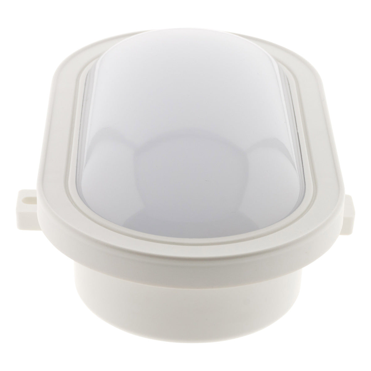 Hublot ovale LED 5,5W 450lm 4000K IP44 - Blanc - Zenitech