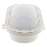 Hublot ovale LED 5,5W 450lm 4000K IP44 - Blanc - Zenitech