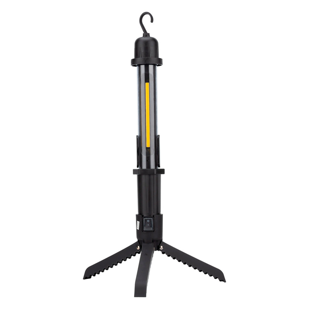 Baladeuse LED rechargeable avec chargeur USB et trépied intégré - Noir - Zenitech