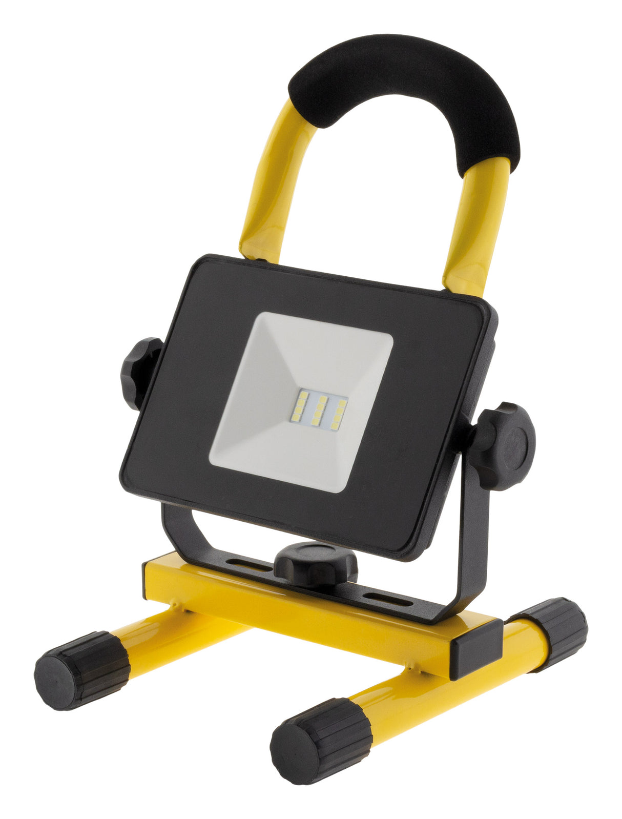 Projecteur LED rechargeable de chantier - jaune - Zenitech