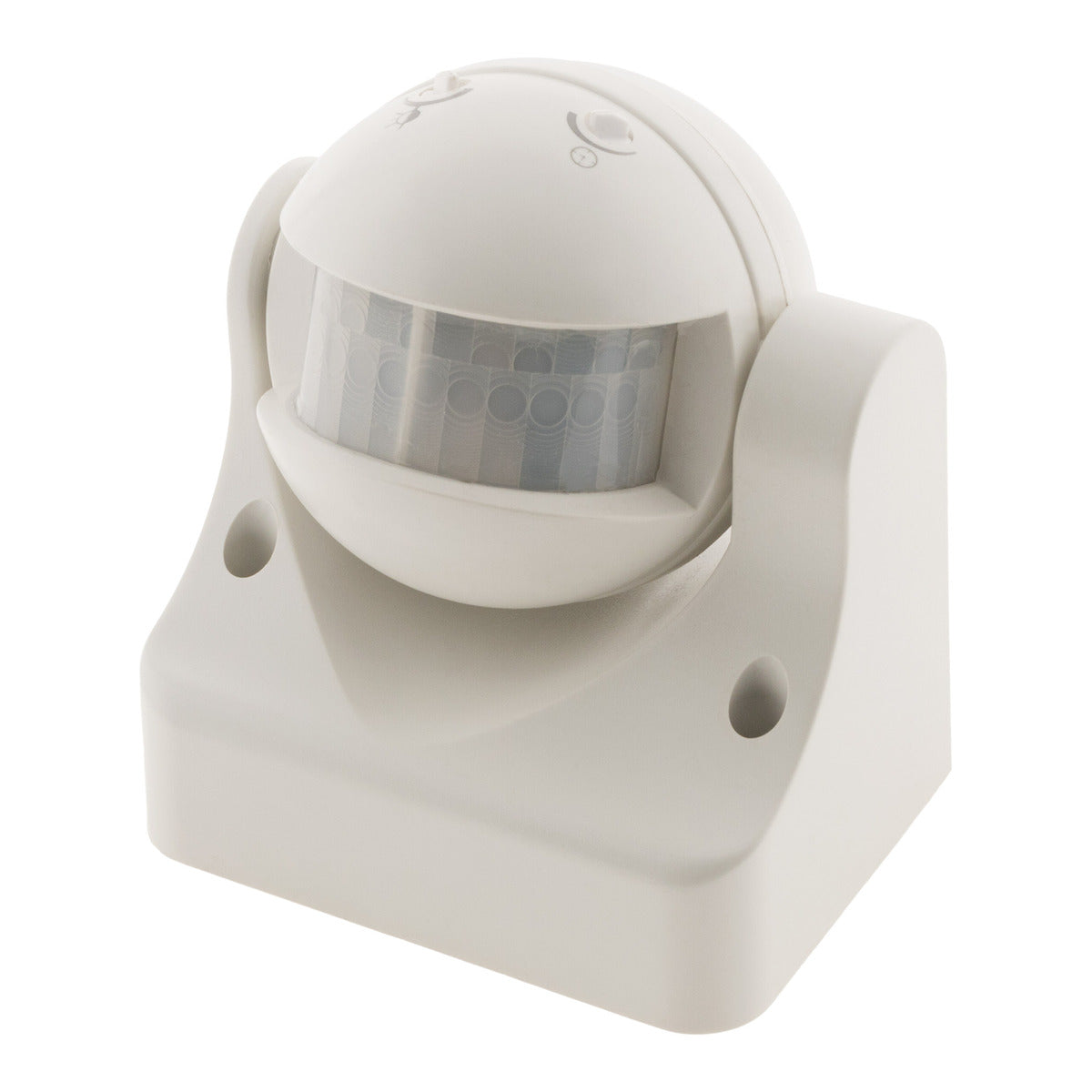 Détecteur de mouvement extérieur IP44 - Blanc - Zenitech