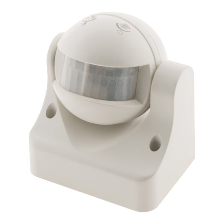 Détecteur de mouvement extérieur IP44 - Blanc - Zenitech