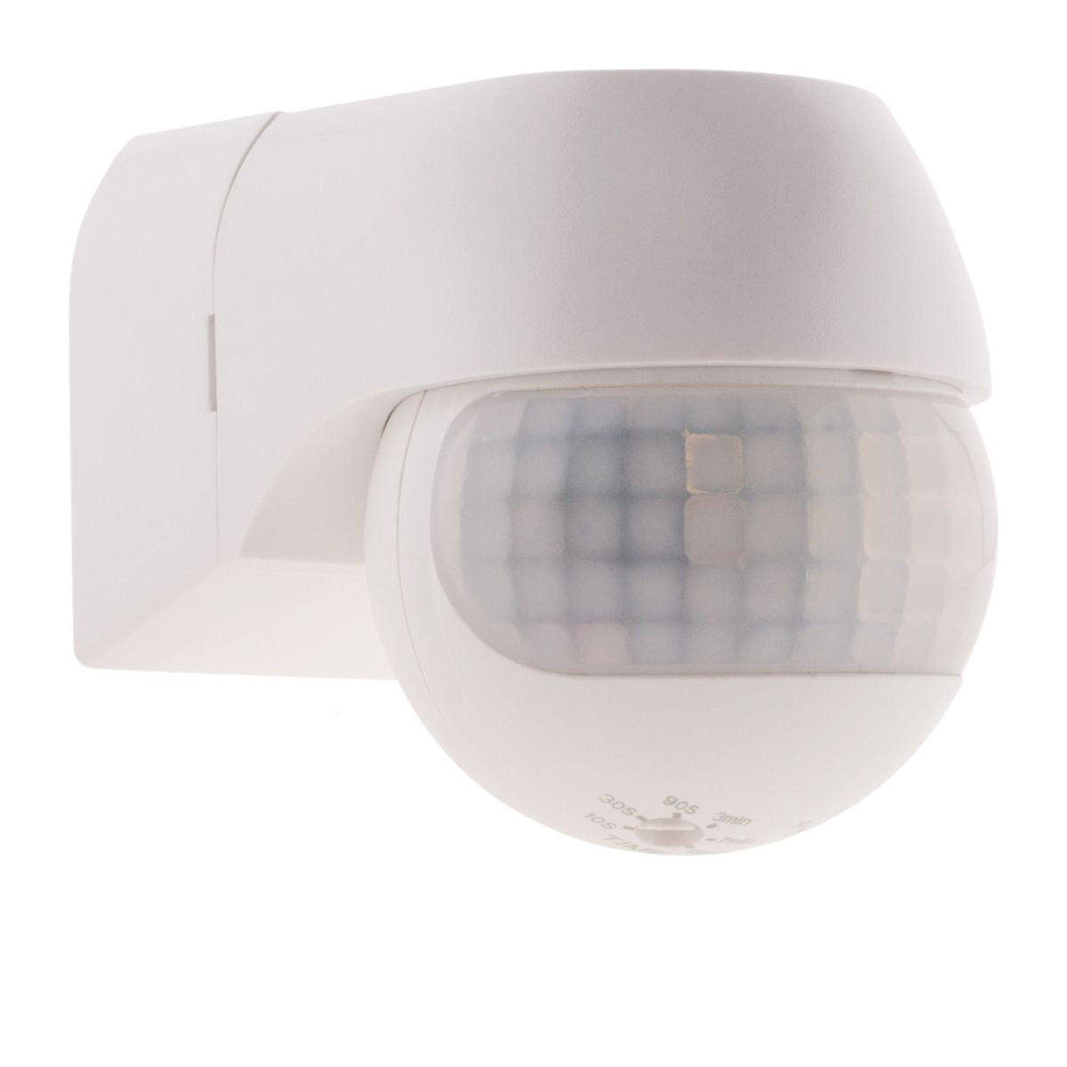 Détecteur de mouvement orientable et compact int/ext IP44 - Blanc - Zenitech