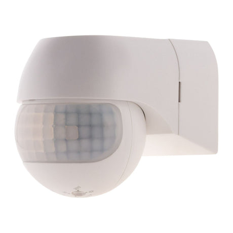 Détecteur de mouvement orientable et compact int/ext IP44 - Blanc - Zenitech