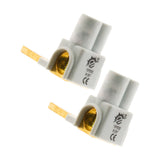 Lot de 2 bornes de raccordement horizontales - Zenitech