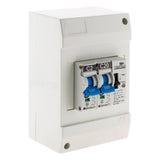 Coffret chauffe-eau 2 disjoncteurs 2A-20A + contacteur jour/nuit - Zenitech