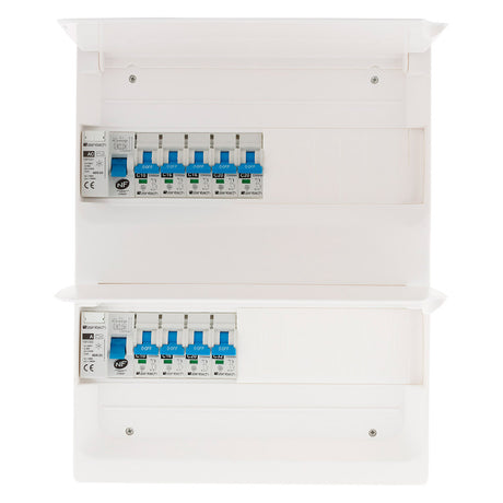 Coffret T3 26 modules équipé + 9 disjoncteurs + 2 interrupteurs + accessoires - Zenitech