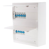 Coffret T3 26 modules équipé + 9 disjoncteurs + 2 interrupteurs + accessoires - Zenitech
