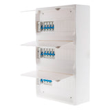Coffret électrique équipé 39 modules - 11 disjoncteurs - Zenitech