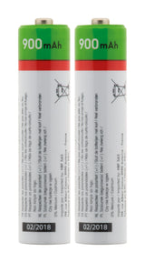 Pack de 2 piles rechargeables HR03 AAA 900 mAh - Thomson