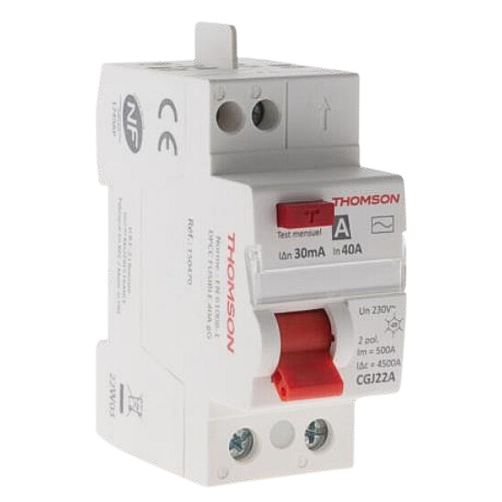 Interrupteur différentiel 30mA type A NF Easy Connect - Thomson