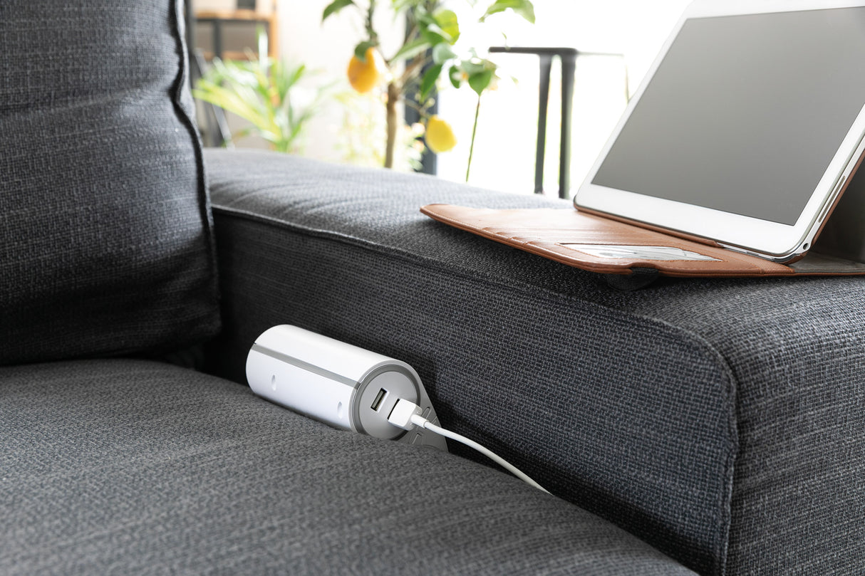 Multiprise canapé 1 prise 2P+T 16A + 2 USB - Thomson