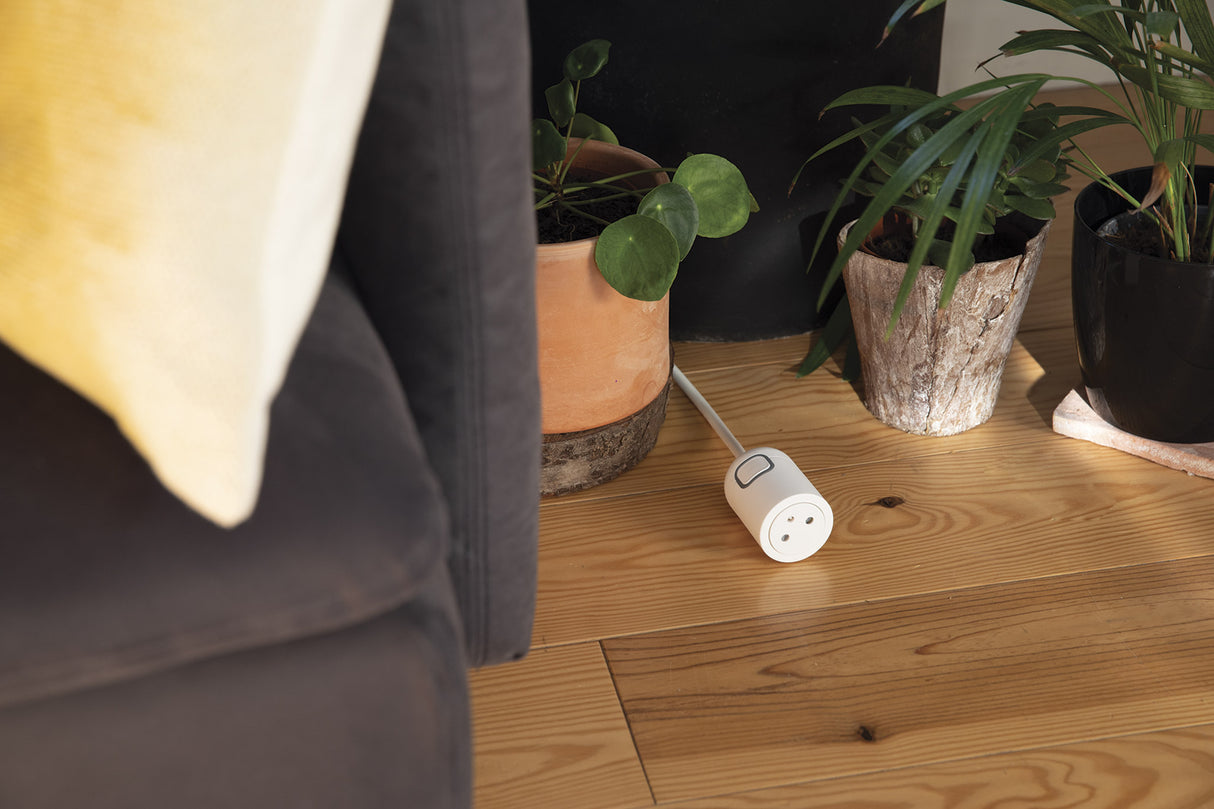 Rallonge électrique EasyEject bouton d'extraction auto - blanc - Thomson