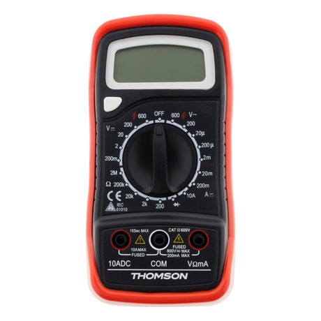 Multimètre digital antichoc 5 fonctions CAT III 600V - Protec