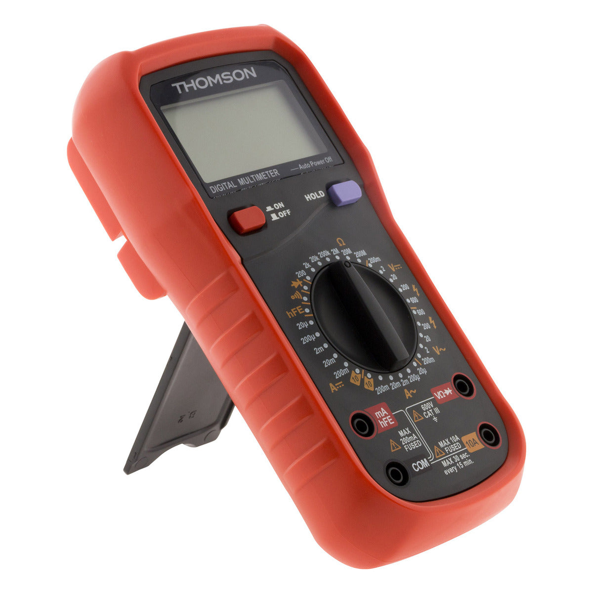 Multimètre digital antichoc  8 fonctions CAT III 600V - Protec