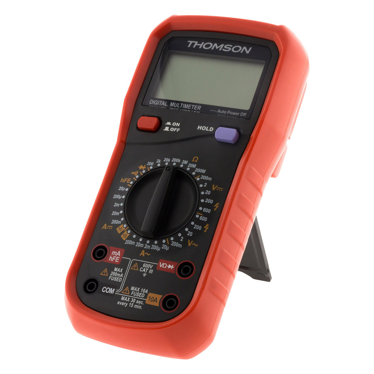 Multimètre digital antichoc  8 fonctions CAT III 600V - Protec