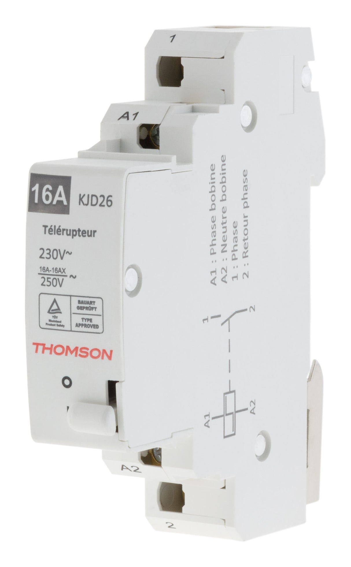 Télérupteur 16A 2 positions + bornes à vis - Thomson