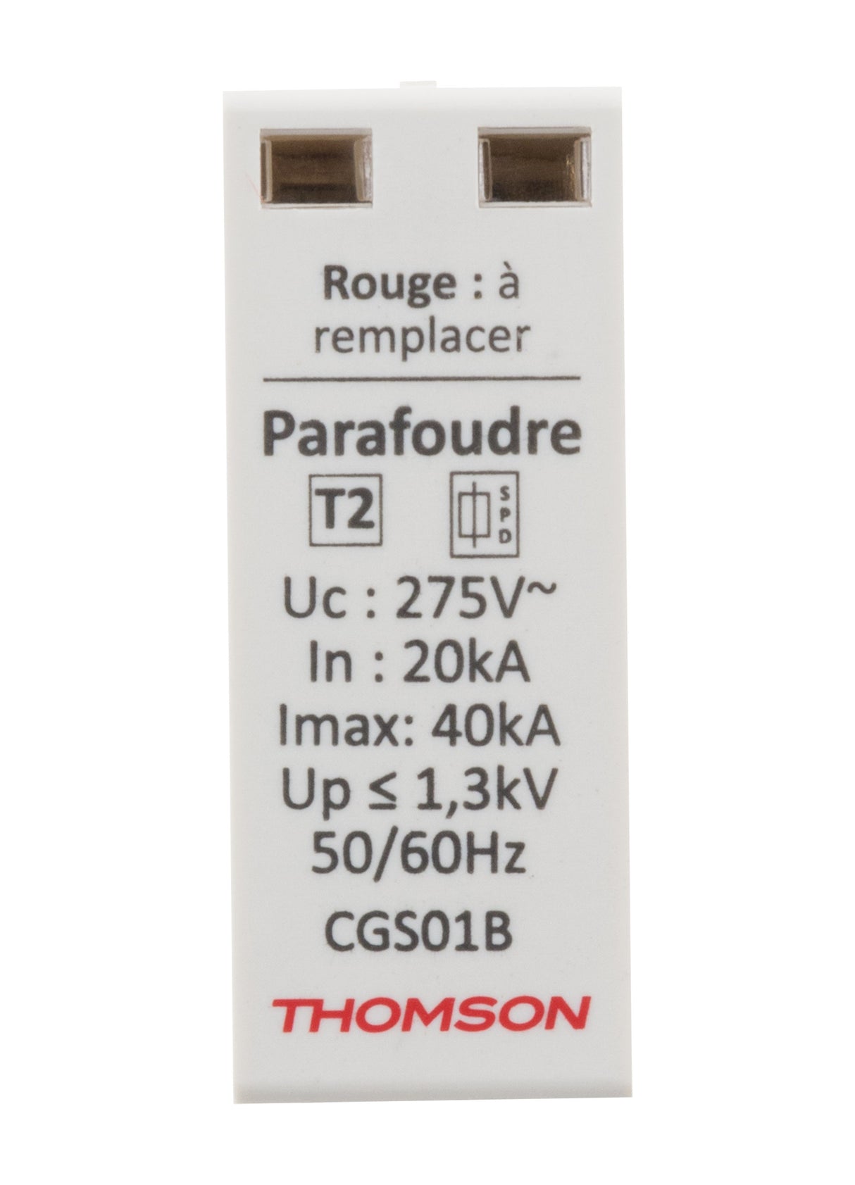 Cartouche de rechange pour parafoudre modulaire - 40KA - Thomson