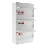 Coffret électrique pré-équipé 3 rangées/39 modules - 3 ID/13 disjoncteurs - EasyConnect - Thomson