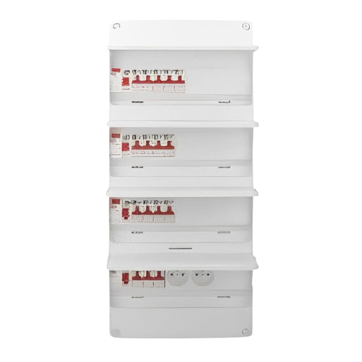 Coffret électrique pré-équipé 4 rangées/52 modules - 4 ID/13 disjoncteurs - EasyConnect - Thomson