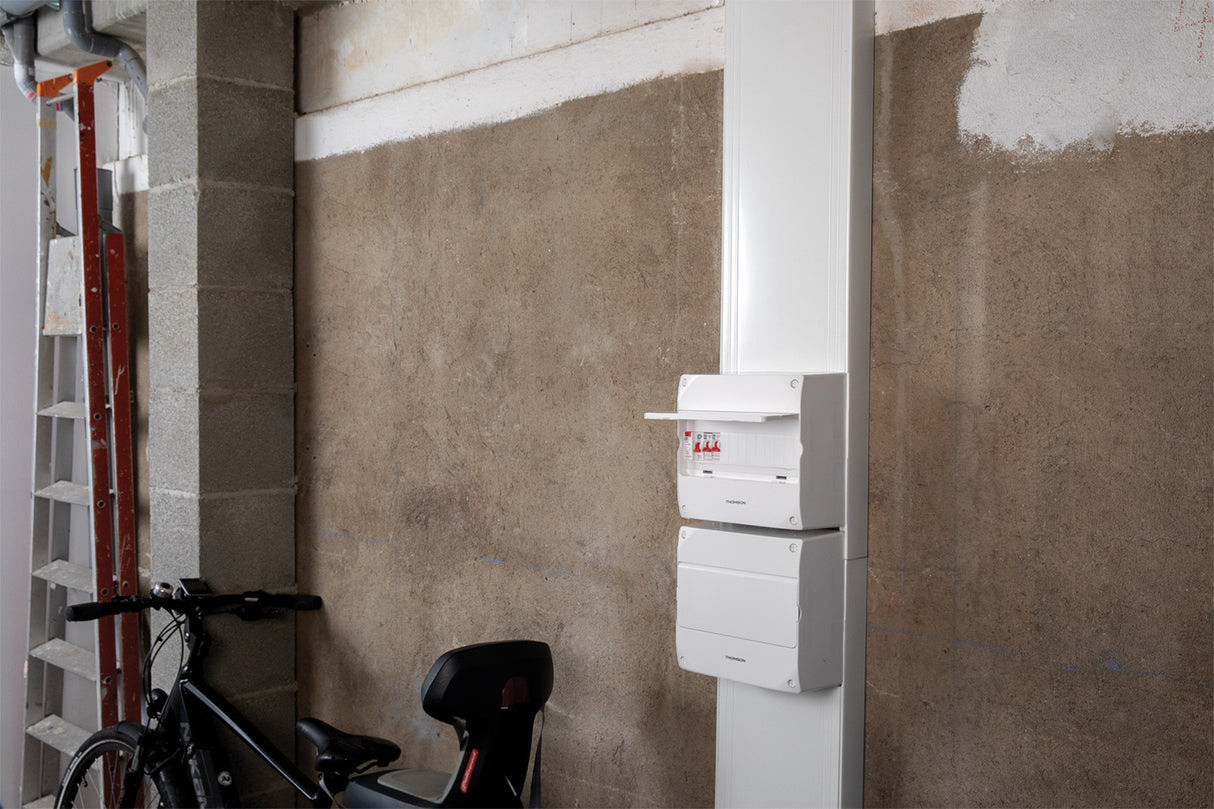 Coffret électrique pré-équipé 1 rangée 13 modules - Thomson