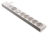 Multiprise parafoudre 16A + 2 USB - blanc - Thomson