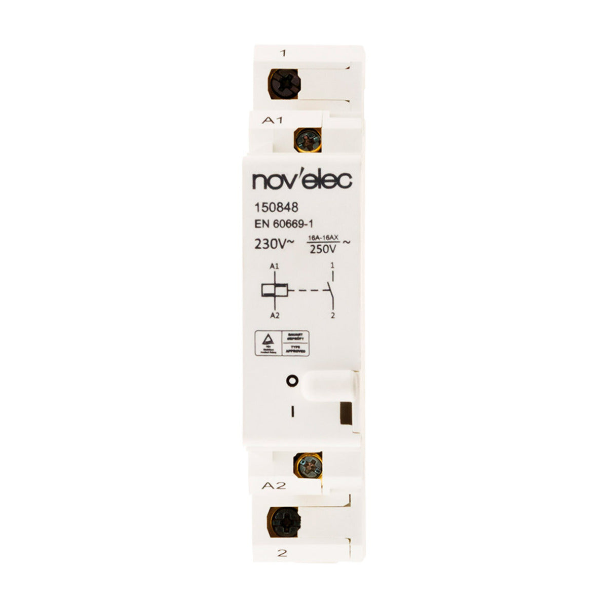 Télérupteur 16A - 230-250V - Zenitech