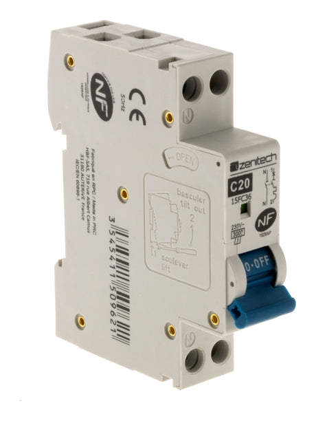 Disjoncteur PH/N - NF - Zenitech