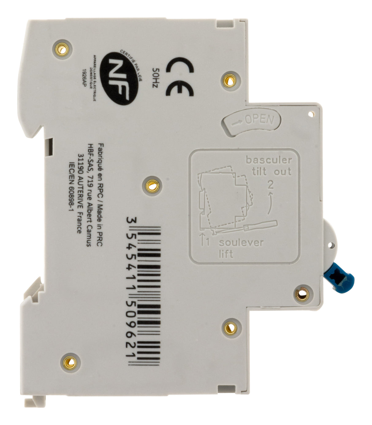 Disjoncteur PH/N - NF - Zenitech