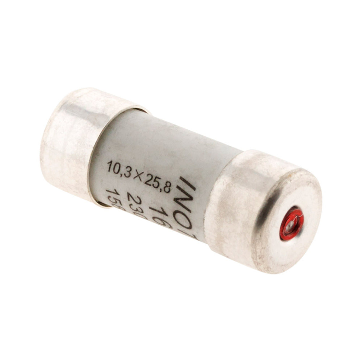 Lot de 3 fusibles céramique 10,3x 25,8 - 16A avec voyant NF - Zenitech