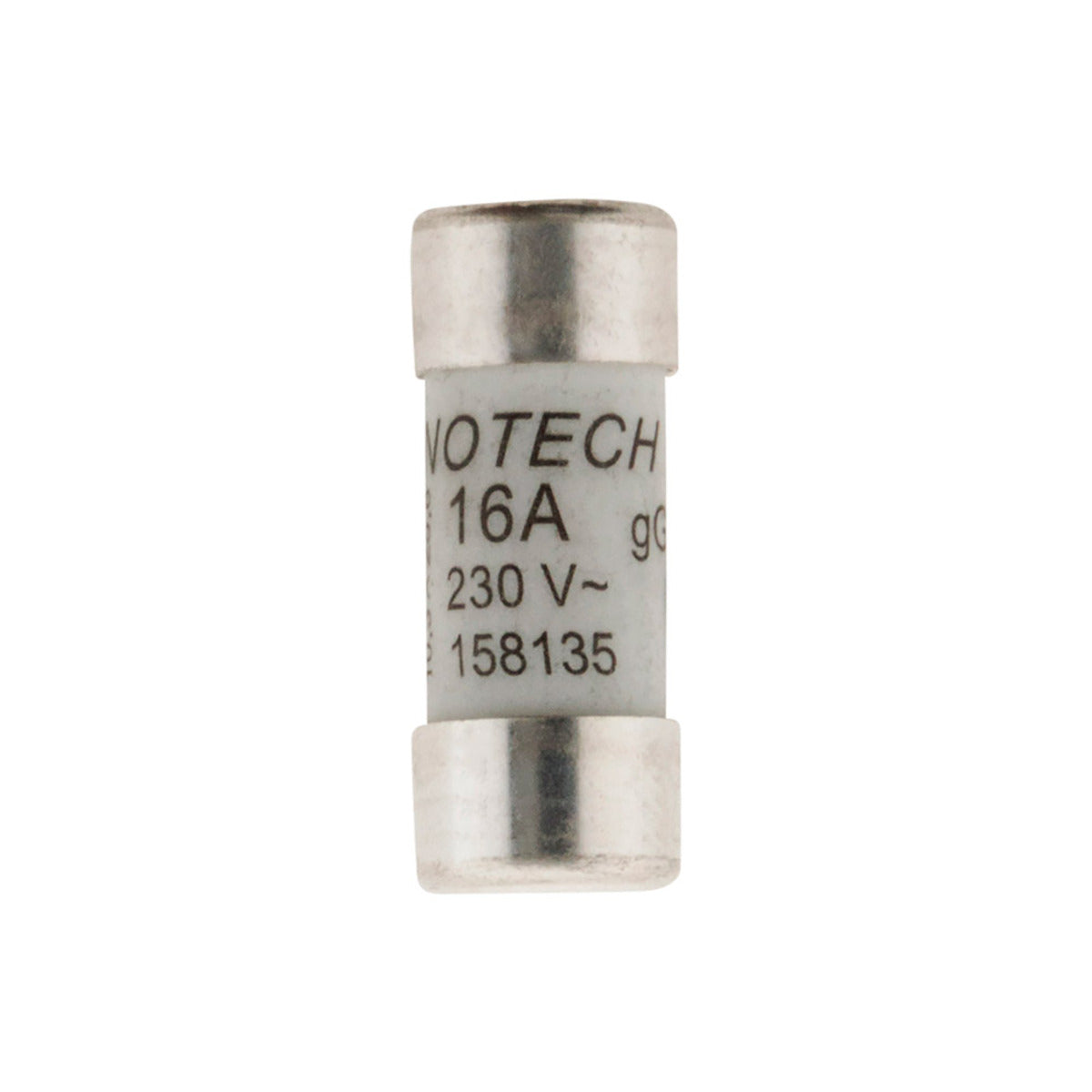 Lot de 3 fusibles céramique 10,3x 25,8 - 16A avec voyant NF - Zenitech
