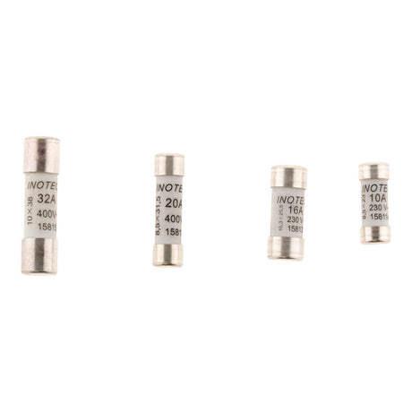 Lot de 8 fusibles 3x10A+3x16A+1x20A+1x32A avec voyant NF - Zenitech