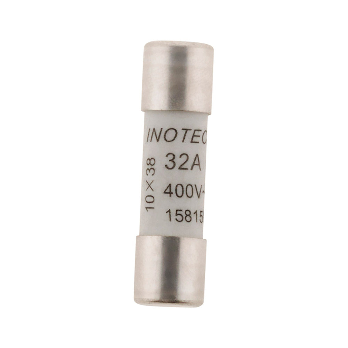 Lot de 5 fusibles céramique 10,3x 38 - 32A à voyant - NF - Zenitech