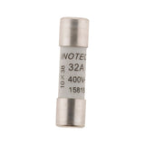 Lot de 5 fusibles céramique 10,3x 38 - 32A à voyant - NF - Zenitech