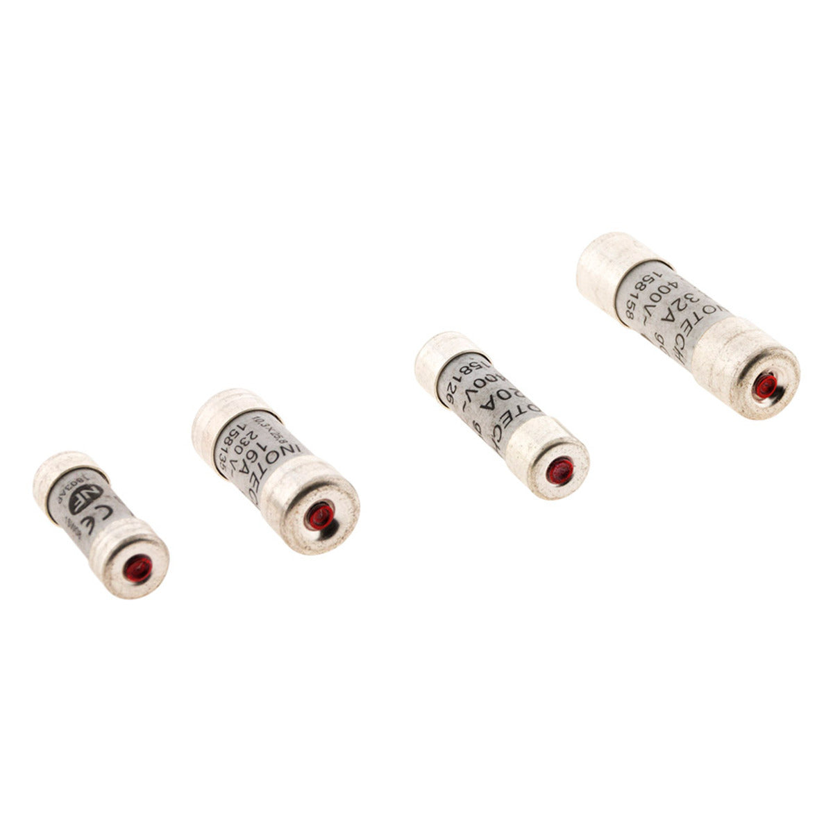 Lot de 12 fusibles 3x10A+5x16A+3x 20A+1x32A à voyant - NF - Zenitech