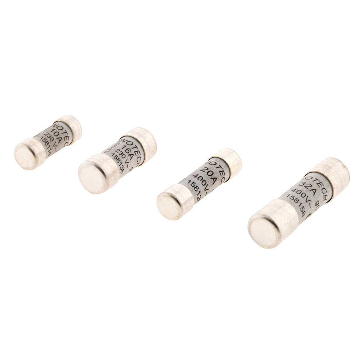 Lot de 12 fusibles 3x10A+5x16A+3x 20A+1x32A à voyant - NF - Zenitech