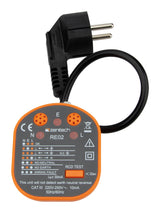 Testeur de prise et de différentiel CATIII - 250V - Zenitech