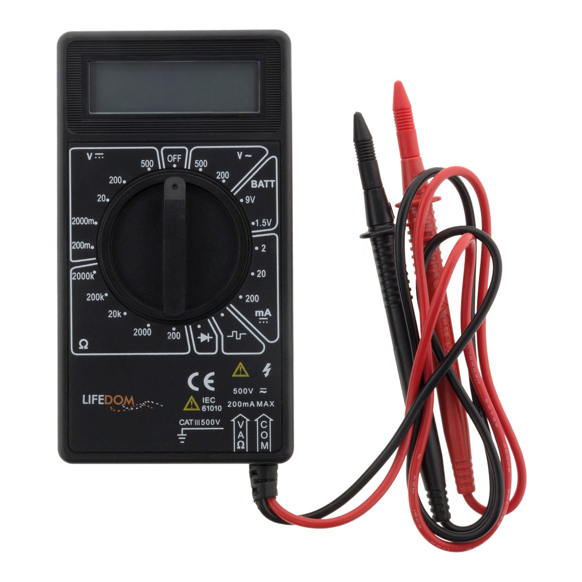 Multimètre digital 19 calibres - Zenitech