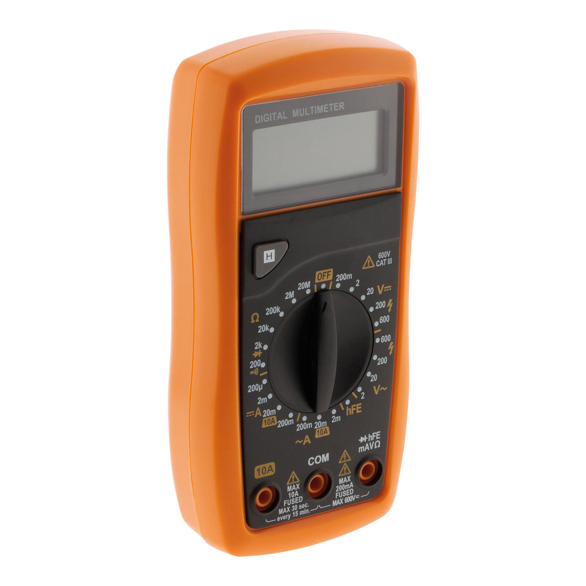 Multimètre antichoc 17 calibres HQ - Zenitech