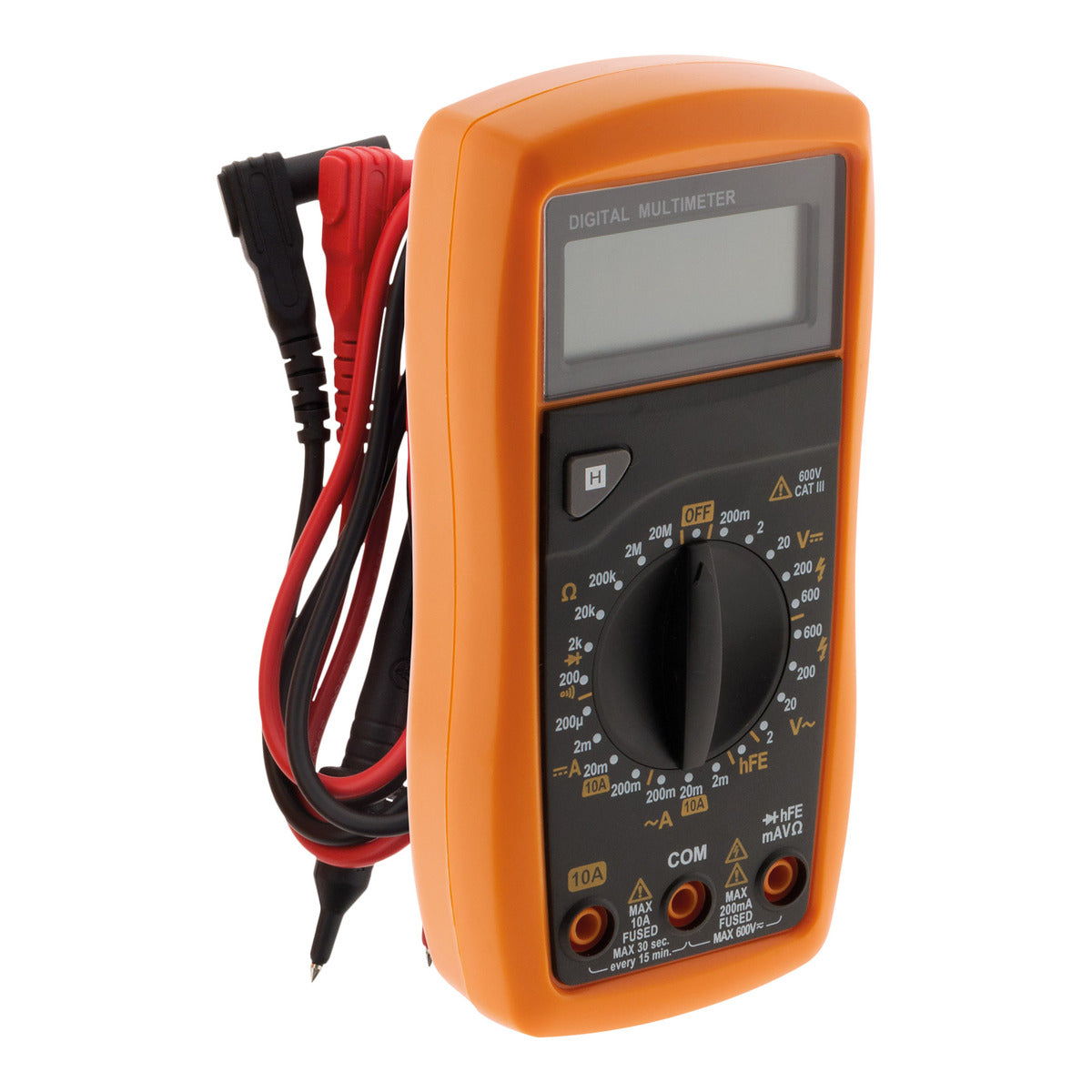 Multimètre antichoc 17 calibres HQ - Zenitech