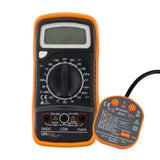 Multimètre digital + testeur de prise - Zenitech