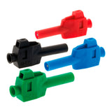 Lot de 4 fiches mâles de sécurité 20A raccordement rapide - Zenitech
