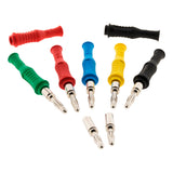 Lot de 7 connecteurs males souples Ø4mm - Zenitech
