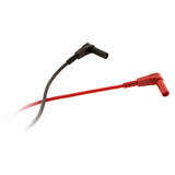 Lot de 2 cordons pointe de touche Ø4mm fiche coudée - Zenitech